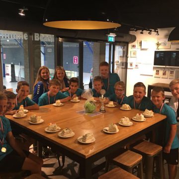 Team Octopus 3e bij NK scholenhandbal