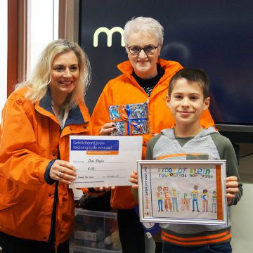 Rabobank verrast winnaars tekenwedstrijd Kindpark Boekel