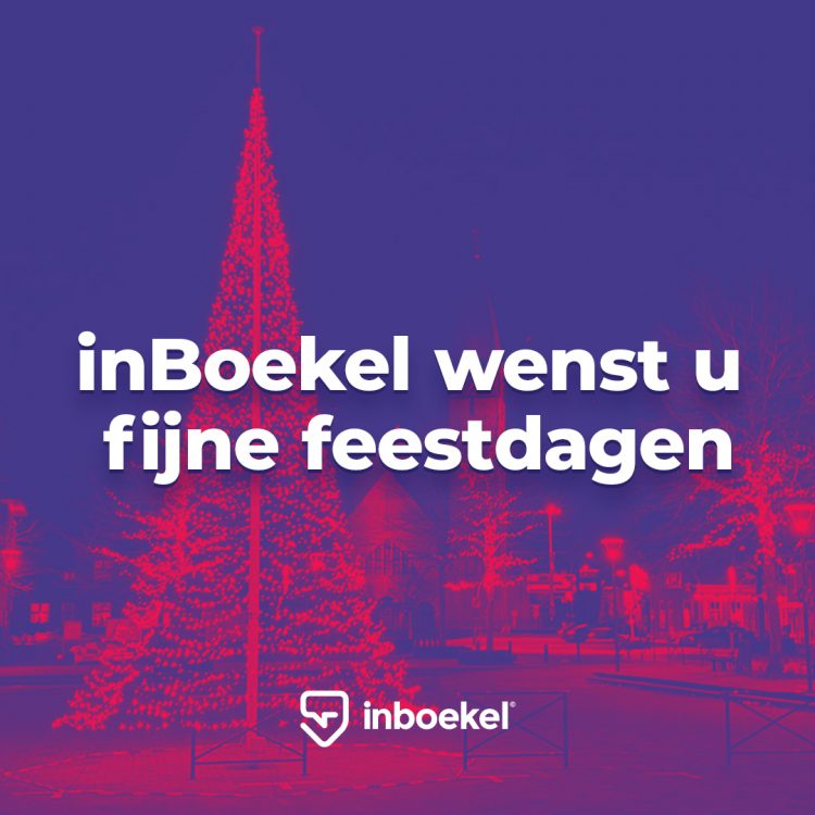 Fijne feestdagen namens inBoekel!