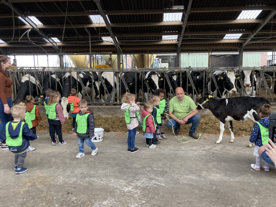 Peuters op bezoek bij “Boer en Wij”