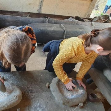 Bezoek aan preHistorisch Dorp Eindhoven