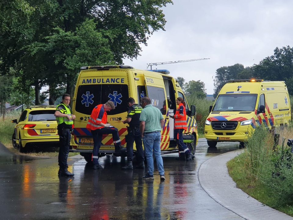 Wielrenner zwaargewond op de Koesmacht Boekel