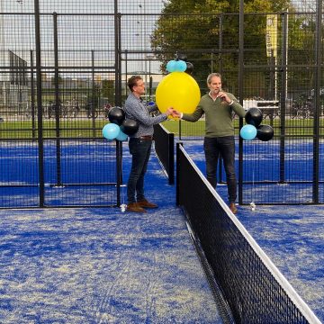 FEESTELIJKE OPENING PADELBANEN