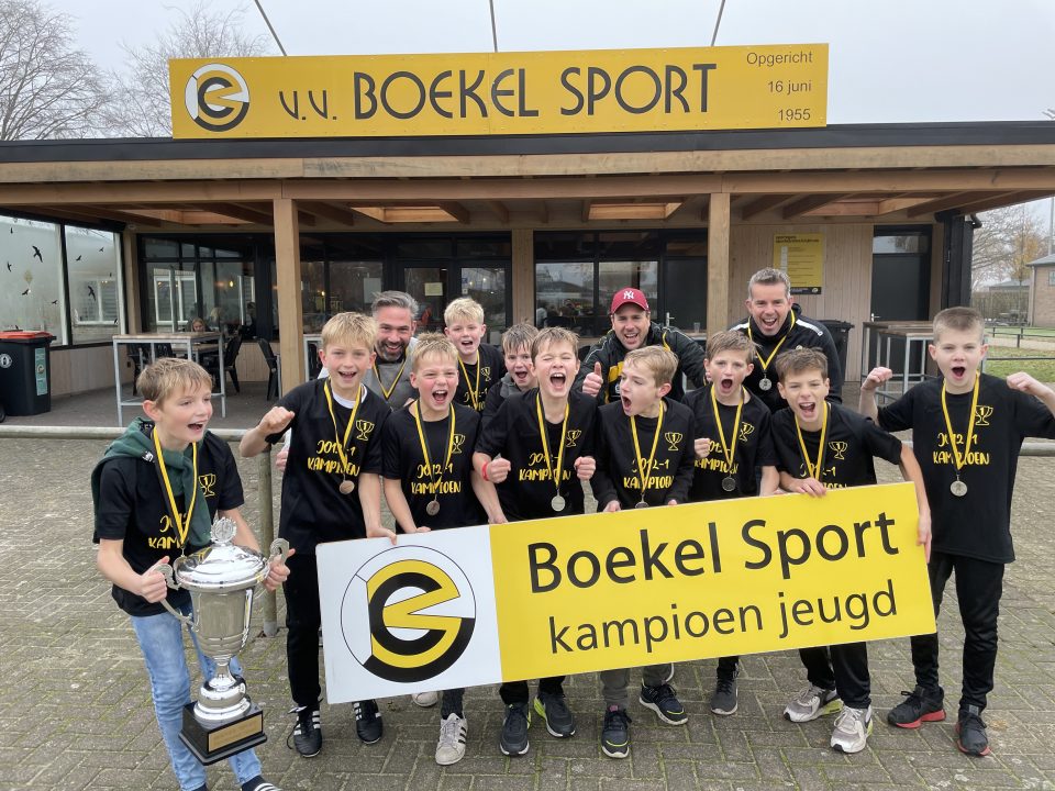 Jeugdkampioen Boekel Sport!