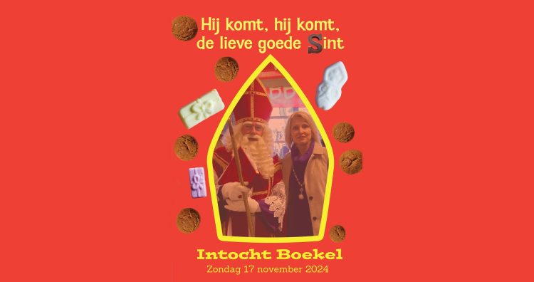 Intocht Sinterklaas Boekel (+ kleurwedstrijd)