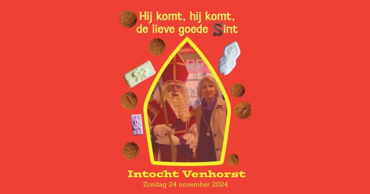 Intocht Sinterklaas Venhorst (+speur- en kleuropdracht)