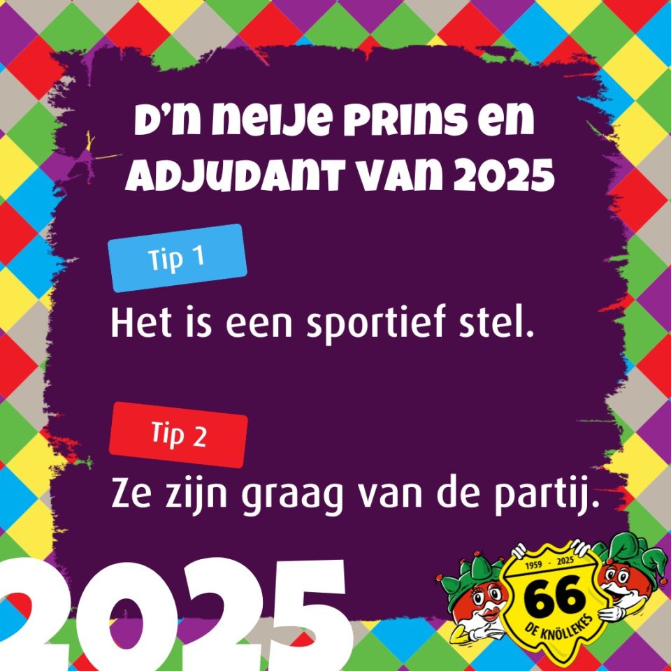 Op zoek naar de 66e Prins van De Knöllekes!